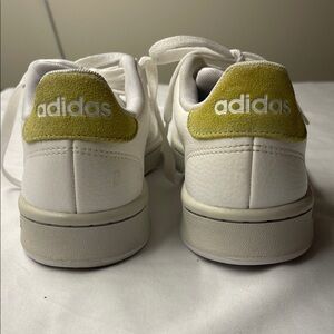 Adidas White Sneakers with Subtle Accents